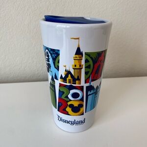 Disneyland Paris 2020 Ceramic Travel Mug Tumbler With Lid Mickey Mouse